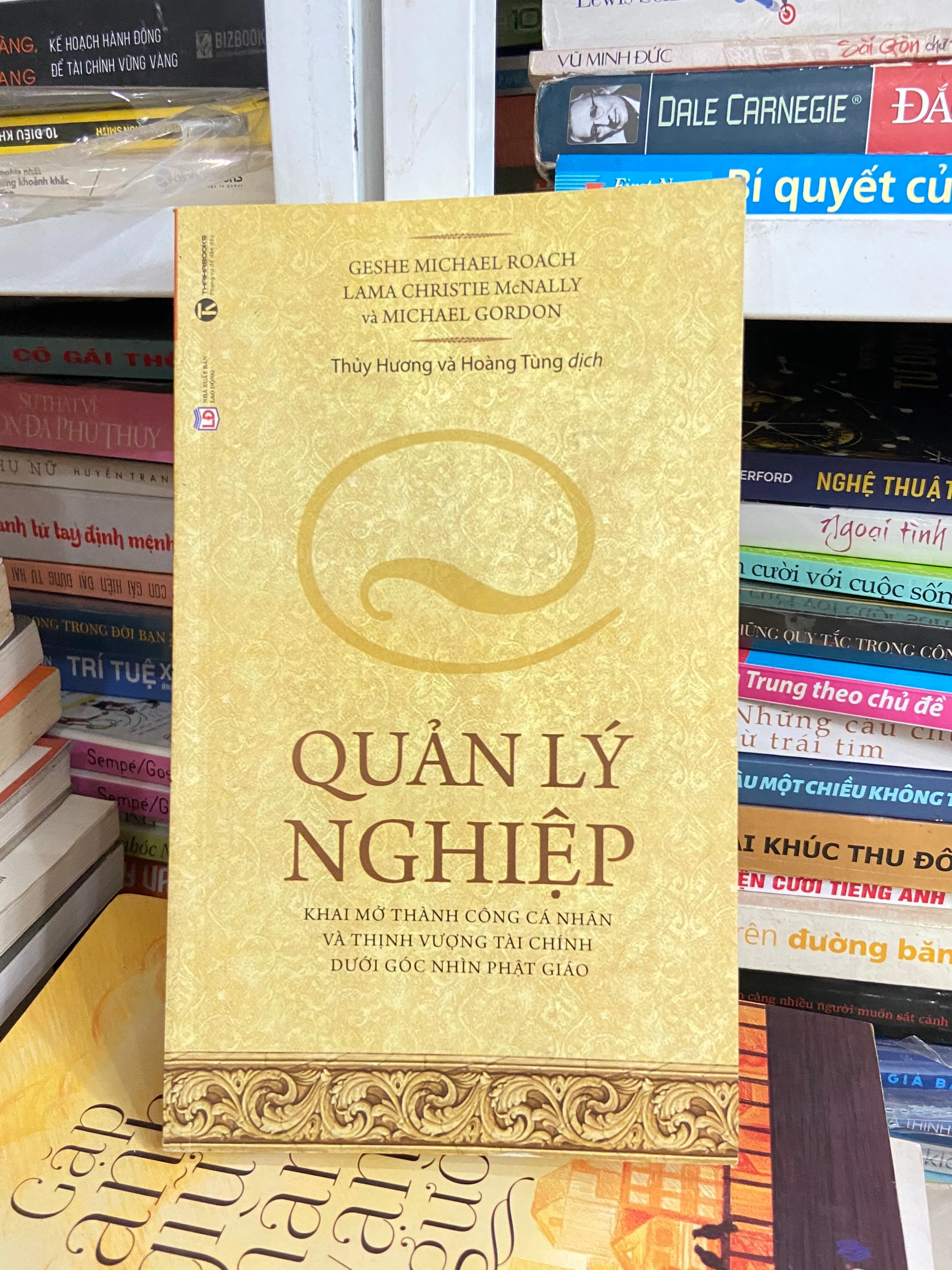 Quản lý nghiệp - Geshe Michael Roach by  - Sách Book Cover - Ngọc Hiển Books