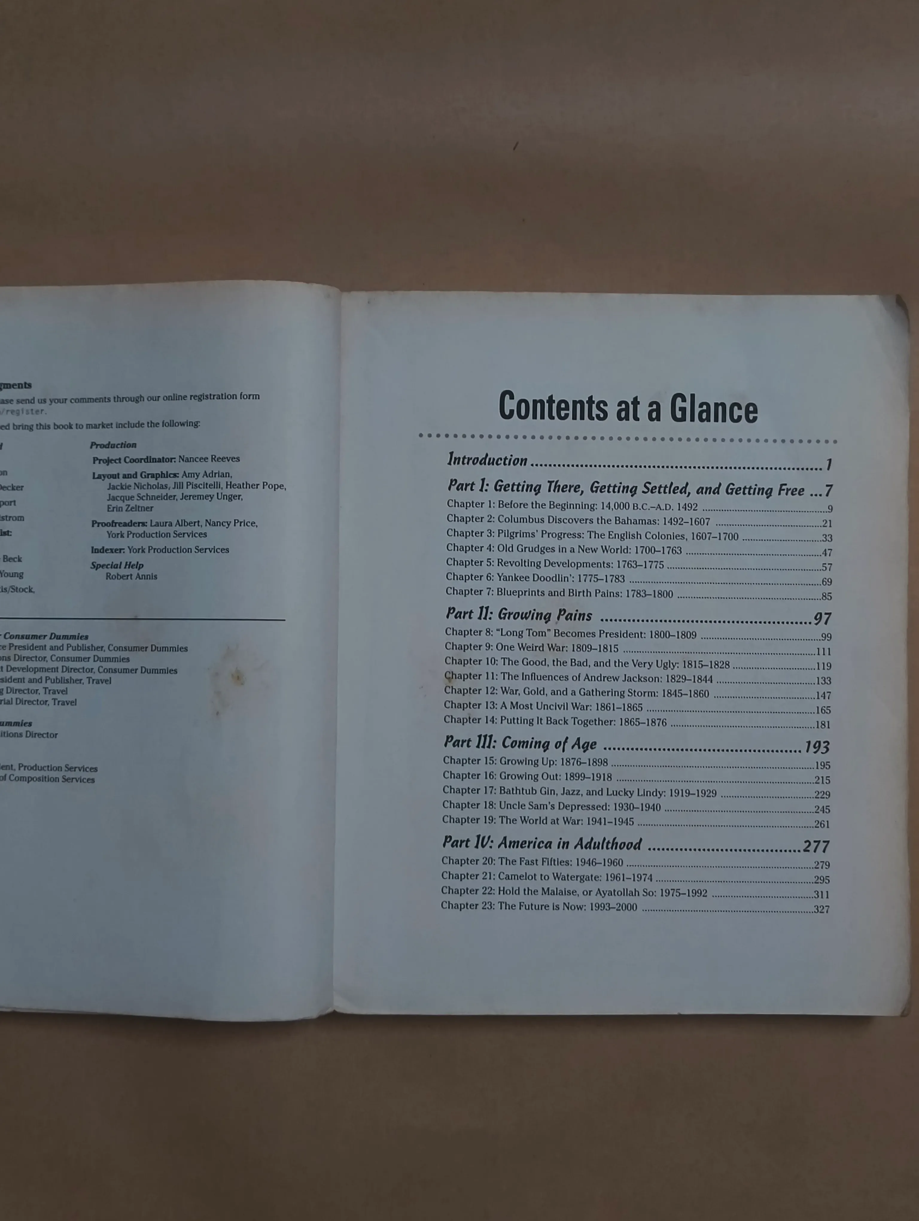 U.S. History For Dummies 990280