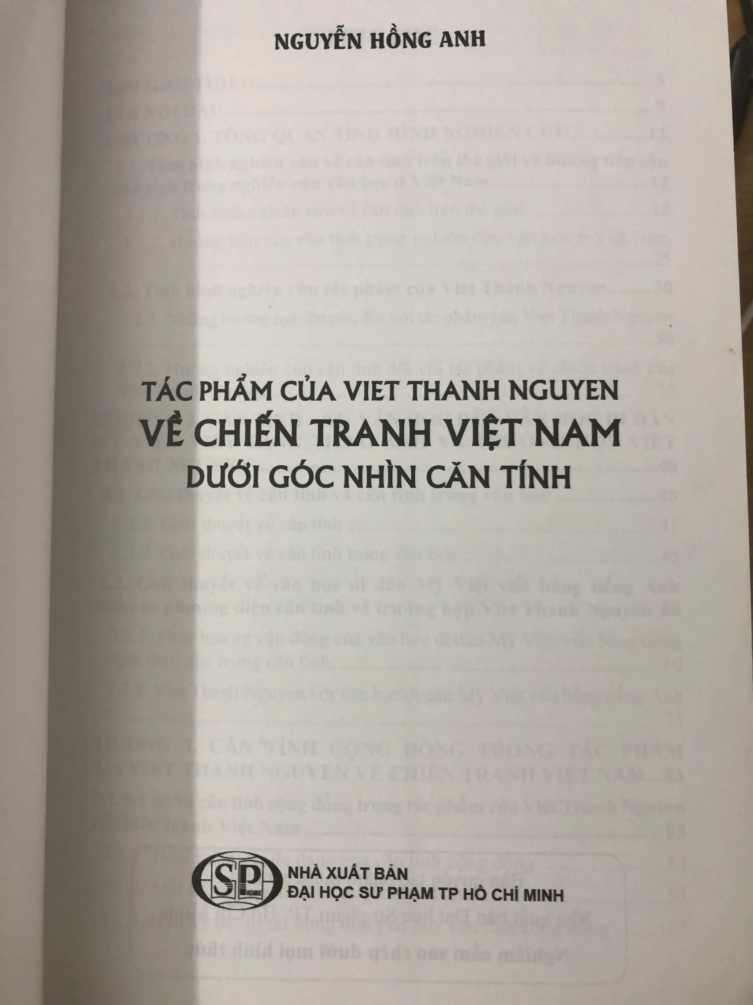 Nghiên Cứu Về Chiến Tranh Việt Nam Dưới Góc Nhìn Căn Tính - Nguyễn Hồng Anh 760079
