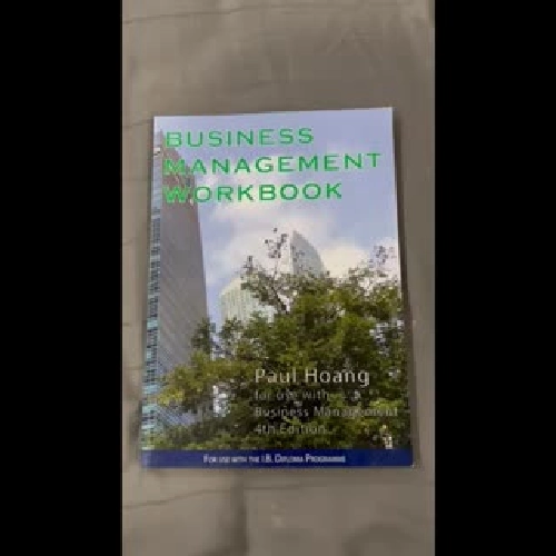 Business Management Workbook 4th Edition - Paul Hoang 273433