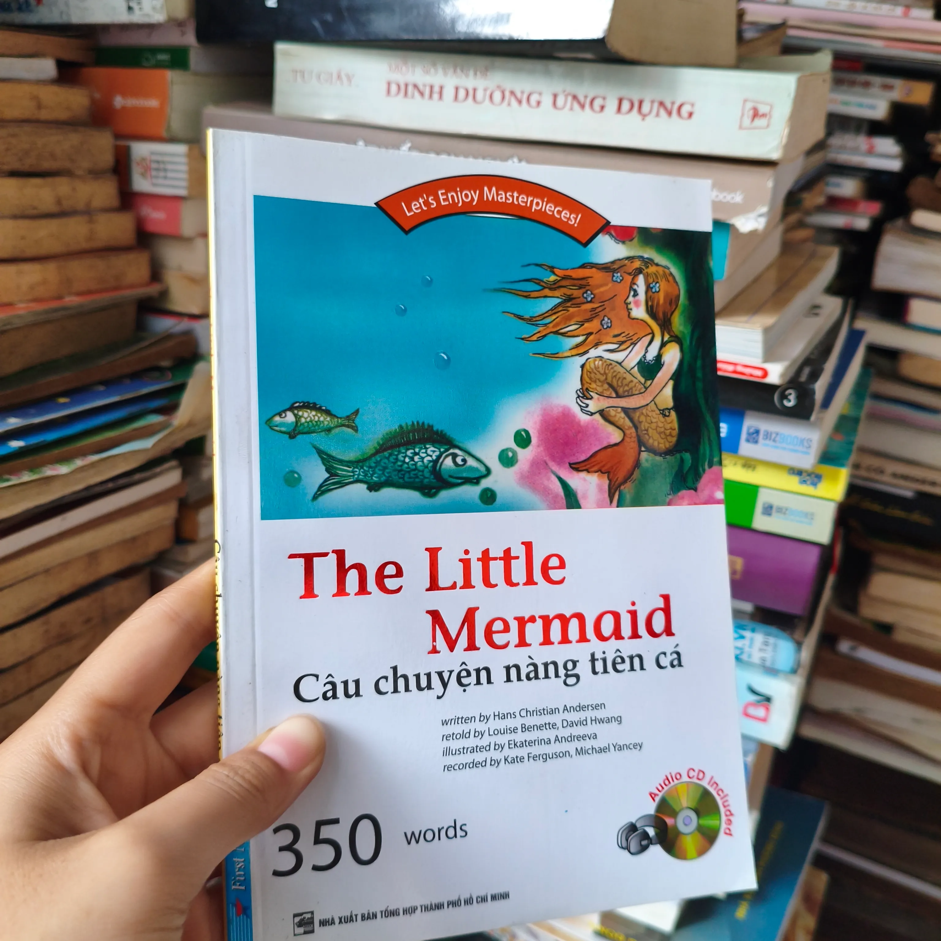 Câu chuyện nàng tiên cá tiếng anh 🌱 by  - Sách Book Cover - Ngọc Hiển Books