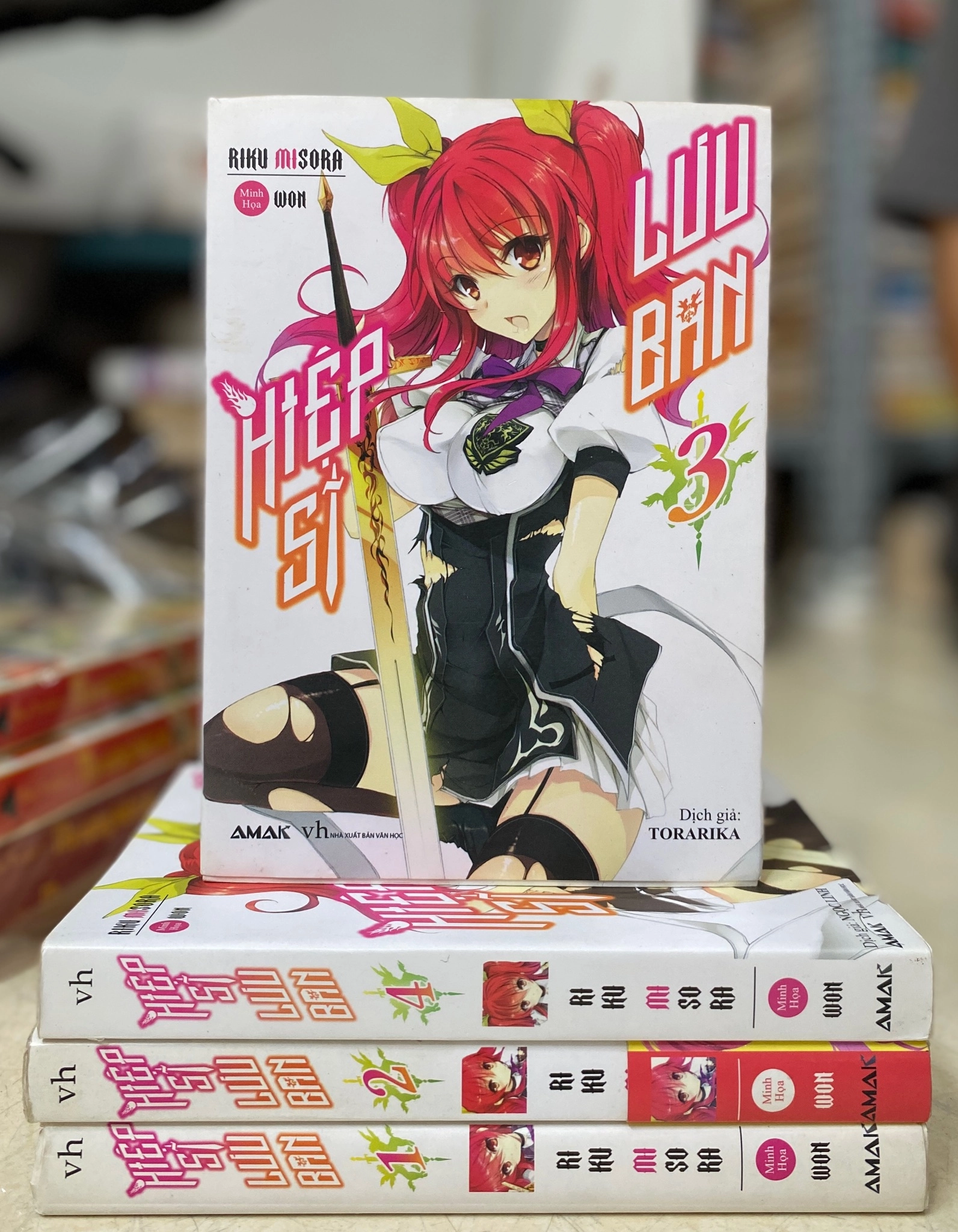 Combo Hiệp Sĩ Lưu Ban (tập1,2,3,4) by  - Sách Book Cover - Ngọc Hiển Books