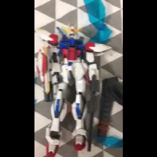 Hg star build strike gundam plavsky wing cũ  524224