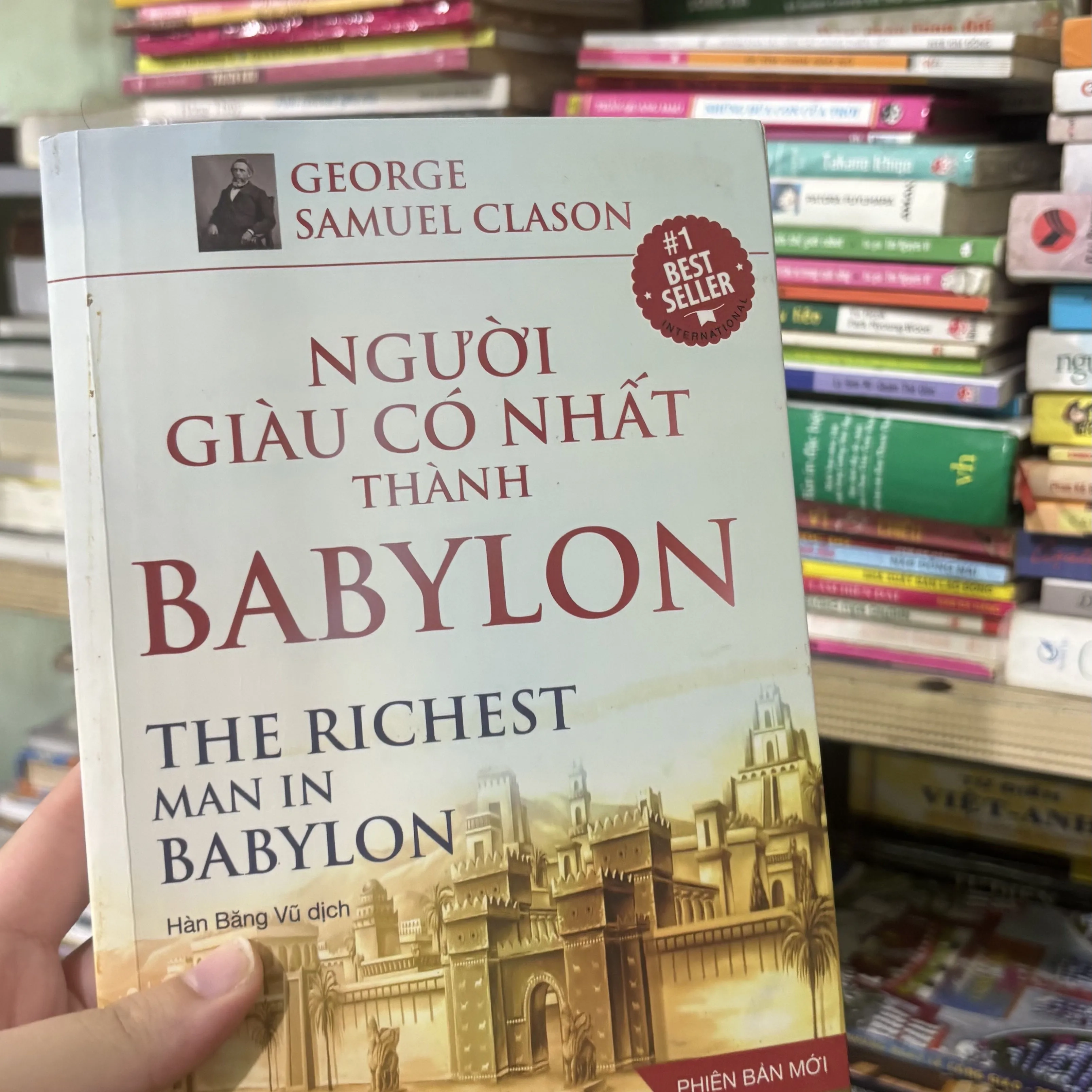 Người giàu có nhất thành Babylon 🌊 by  - Sách Book Cover - Ngọc Hiển Books