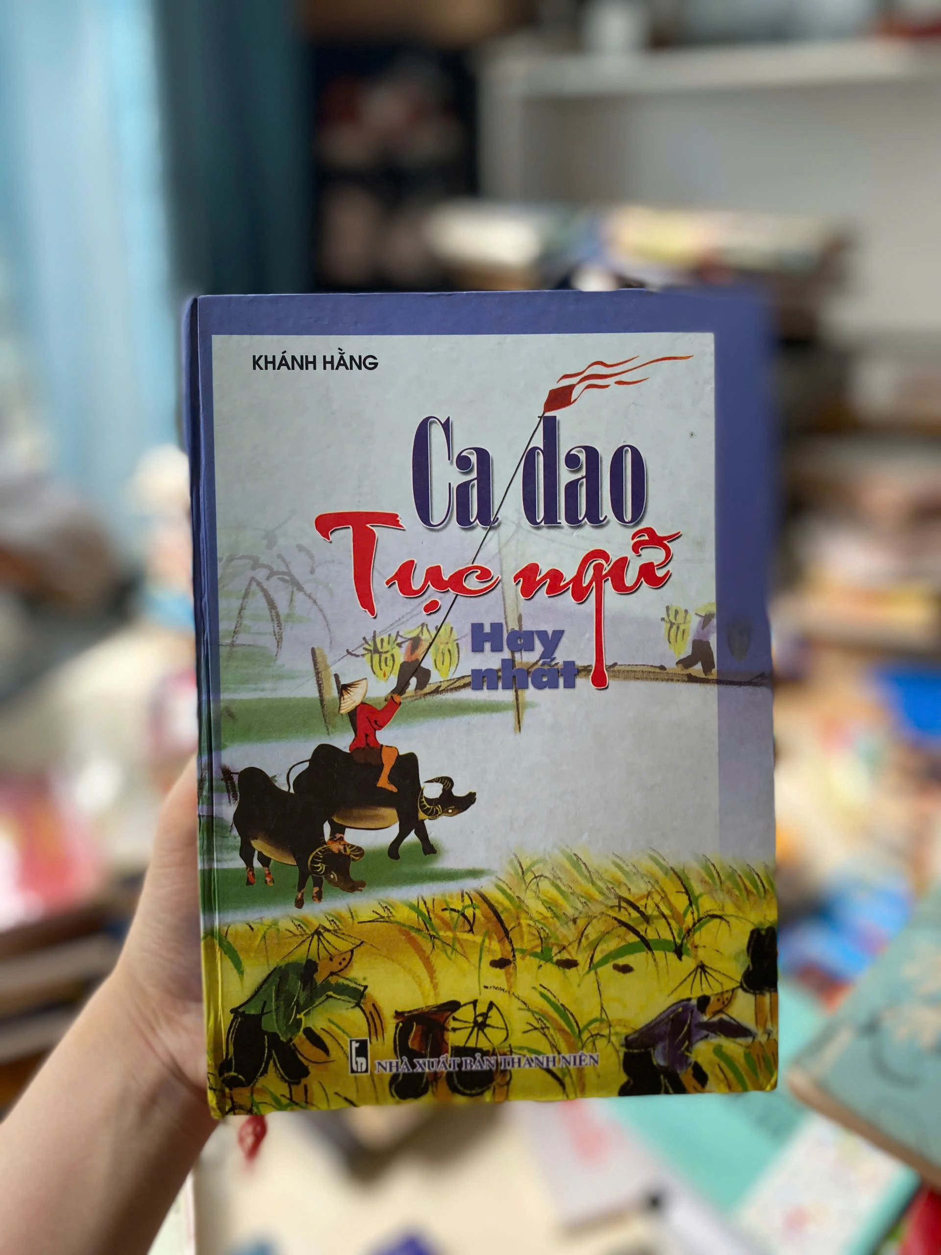 Ca Dao Tục Ngữ Hay Nhất by  - Sách Book Cover - Ngọc Hiển Books