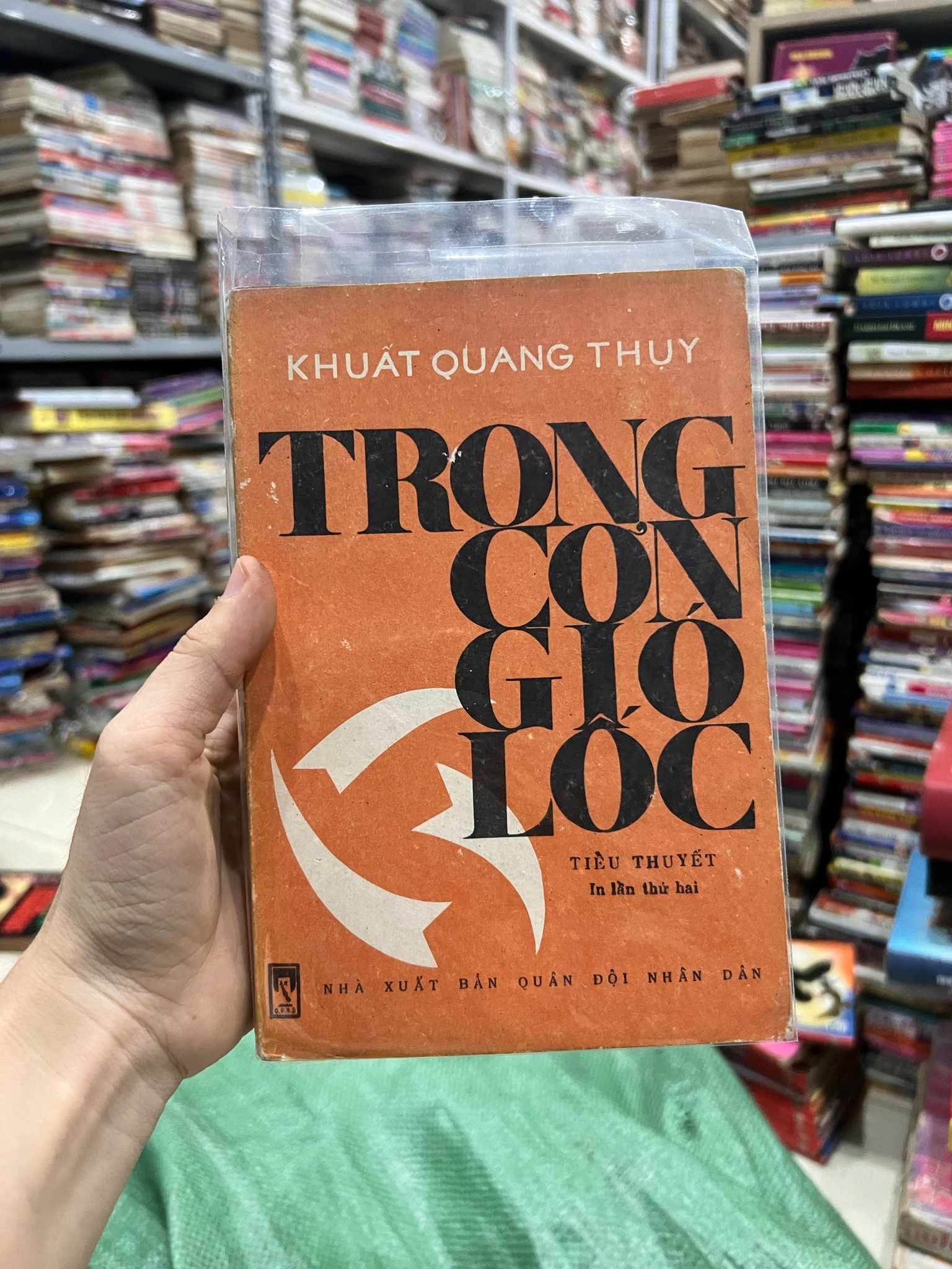 Trong Cơn Gió Lốc by  - Sách Book Cover - Ngọc Hiển Books