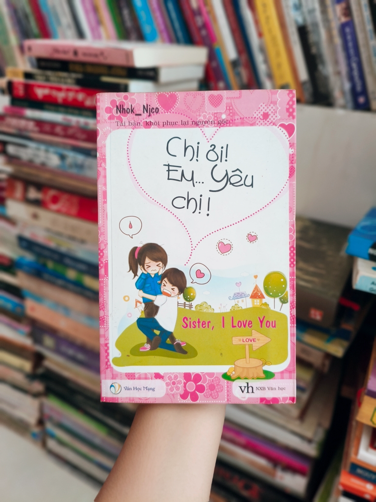 Chị ơi! Em yêu chị 🌱 by  - Sách Book Cover - Ngọc Hiển Books