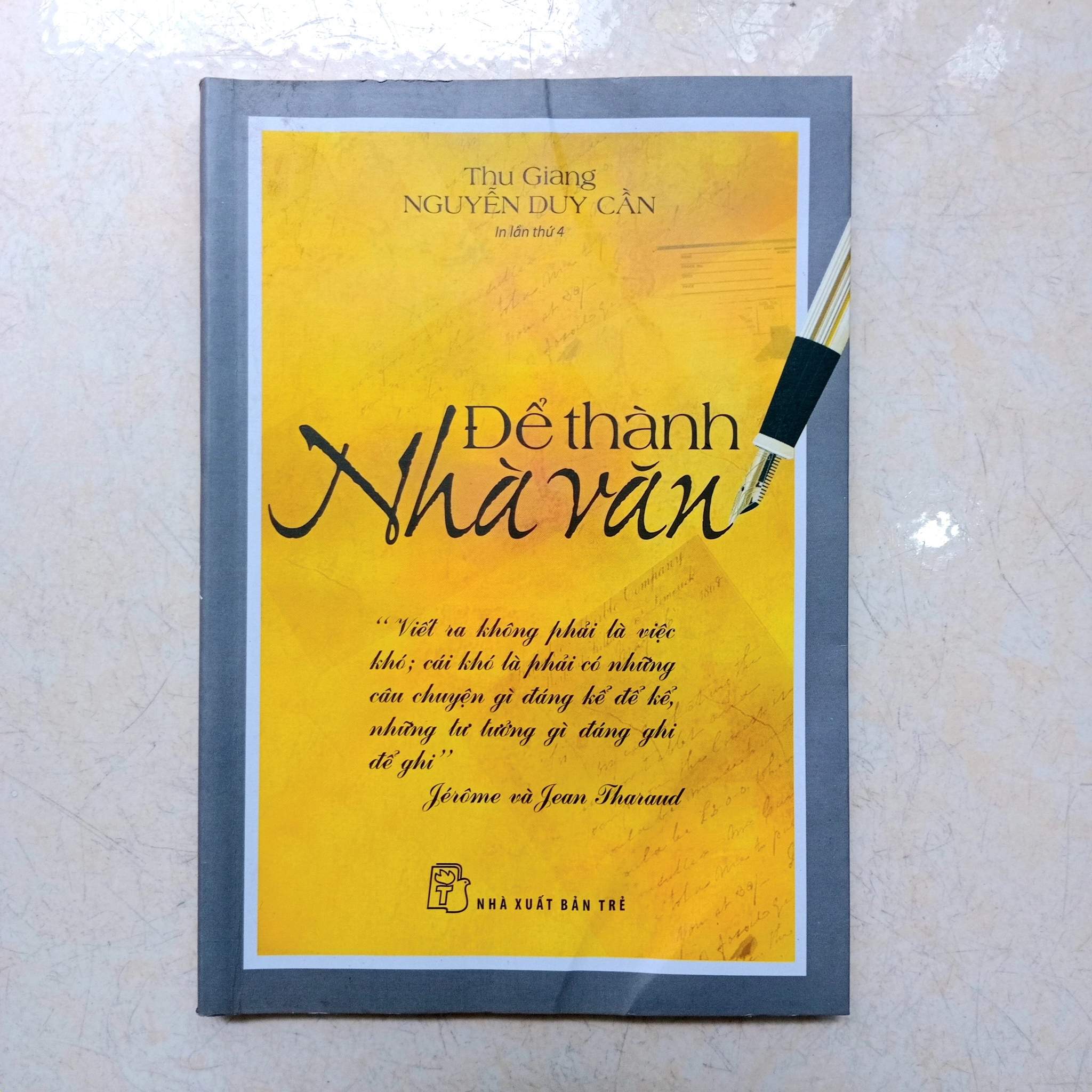 Để thành nhà văn 📚 by Nguyễn Duy Cần - Sách Book Cover - Ngọc Hiển Books