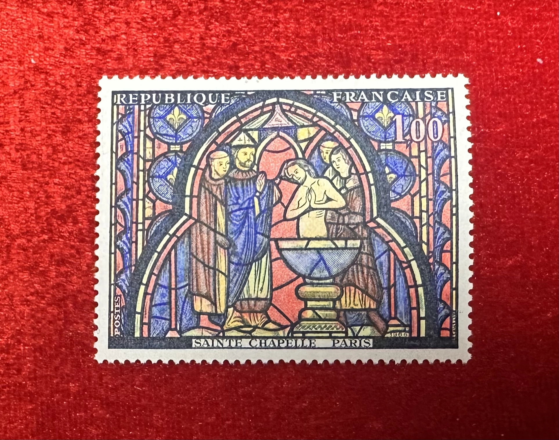 Tem công giáo - Sainte Chapelle Paris - năm 1966 by  - Sách Book Cover - Ngọc Hiển Books