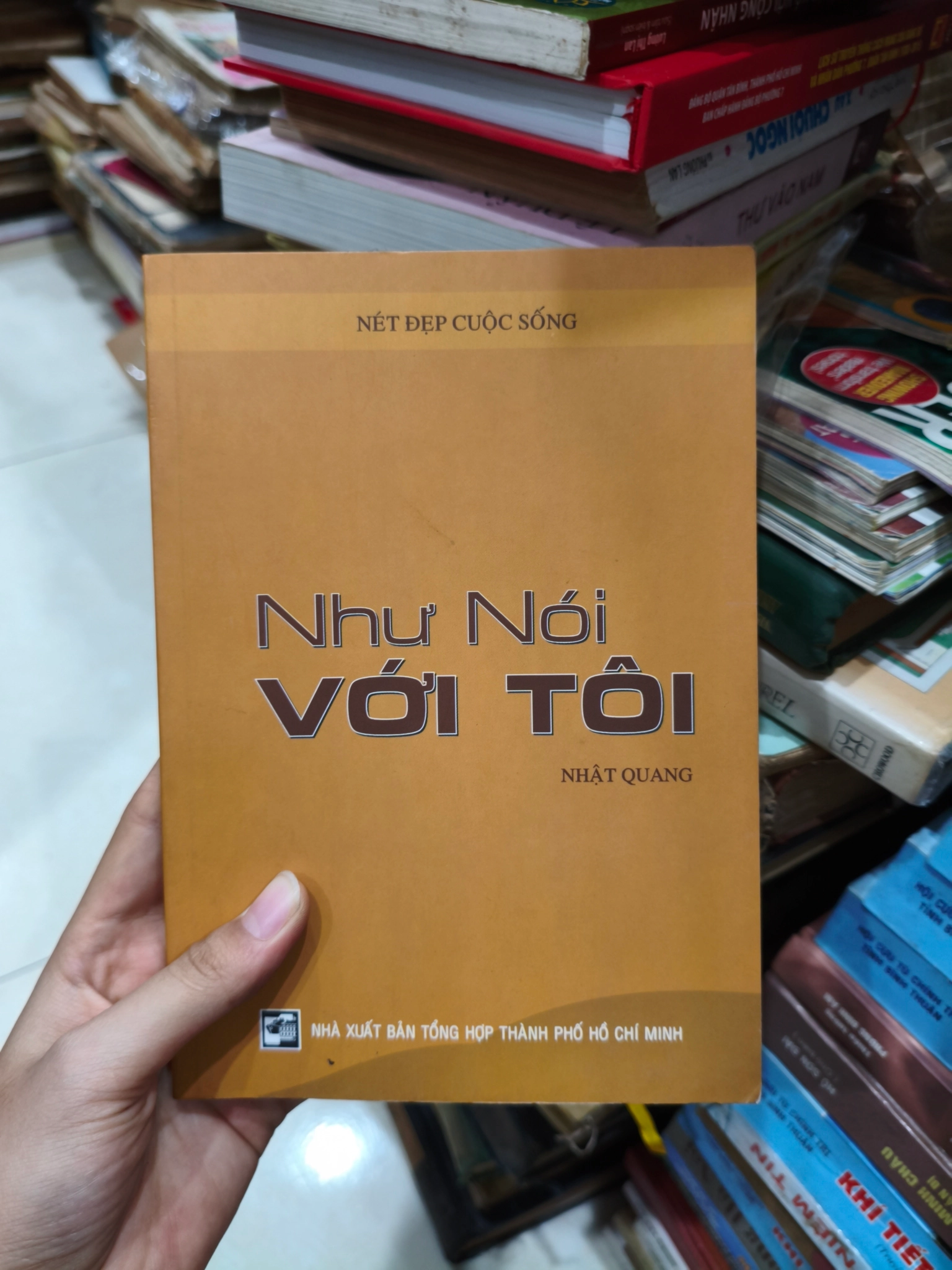 Như nói với tôi 🌱 by  - Sách Book Cover - Ngọc Hiển Books