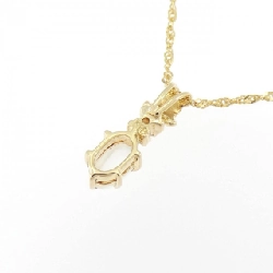 K18YG Dây chuyền đá mặt trăng - Hàng hiệu Authentic 857846