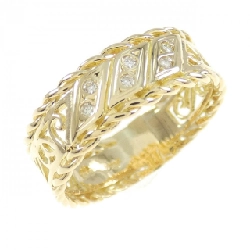 Nhẫn kim cương K18YG