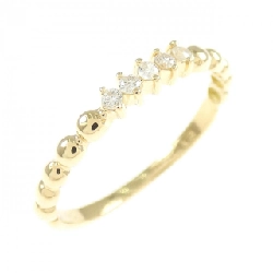 Nhẫn kim cương K18YG 0.06CT