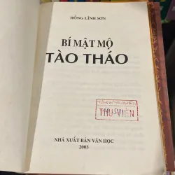 BÍ MẬT MỘ TÀO THÁO (XB 2003) 1009664