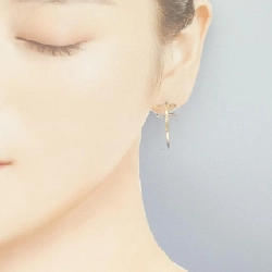 Bông tai hình vòng T của Tiffany - Hàng hiệu Authentic 844604