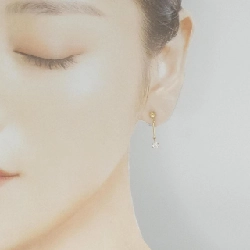 K18YG Bông tai kim cương 0.36CT - Hàng hiệu Chính hãng 870736