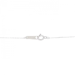 K18WG Dây chuyền kim cương 0.10CT - Hàng hiệu Chính hãng 858788