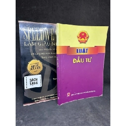 [Phiên Chợ Sách Cũ] Luật Đầu Tư, 2016 - H1108 SBM Rebooks.vn