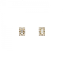 K18YG Bông tai kim cương 0.40CT - Hàng hiệu Chính hãng