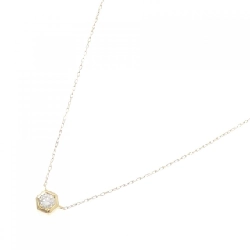 Dây chuyền kim cương K18YG 0.08CT - Hàng hiệu Chính hãng 861145