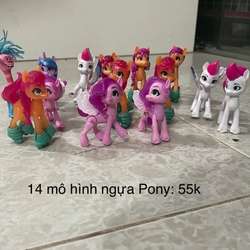 14 mô hình ngực Pony