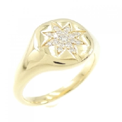 Nhẫn kim cương 750YG - Hàng hiệu Authentic