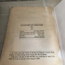 Lịch sử triết học Trung Quốc  972113