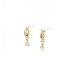 K18YG Bông tai kim cương 0.38CT - Hàng hiệu Chính hãng 871584