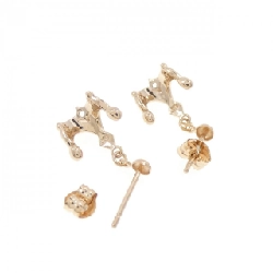 Bông tai Topaz trắng Samantha Tiara 666184