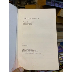 Fluid Mechanics, 5th edition - Victor L. Streeter 518889