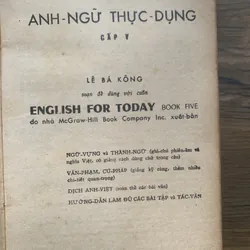 Bộ sách Anh ngữ thực dụng, 5 cuốn 1-5, Lê Bá Kông 701583