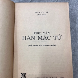 THƠ VĂN HÀN MẶC TỬ ( Phê Bình Và Tưởng Niệm )  388976