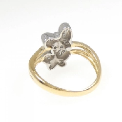 Nhẫn kim cương bướm PT900/K18YG 0.15CT - Hàng hiệu Authentic 854116