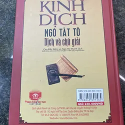 Kinh dịch Ngô Tất Tố dịch và chú giải XB2018 591314