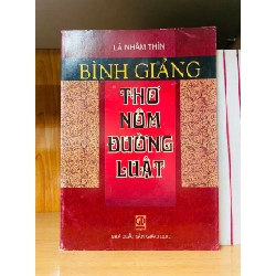 Bình giảng thơ Nôm Đường luật - Lã Nhâm Thìn - GIÁO TRÌNH, CHUYÊN MÔN - VAVO1211