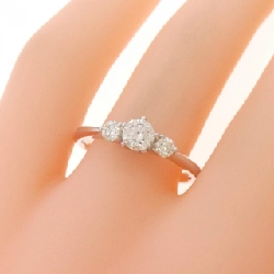 Nhẫn kim cương K18WG 0.50CT - Hàng hiệu chính hãng 853522