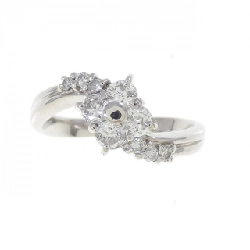 Nhẫn kim cương hoa PT900 0.50CT - Hàng hiệu Authentic 853638