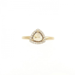 【Sản phẩm mới】Nhẫn kim cương K18YG 0.72CT 672091