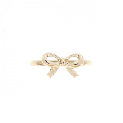 Nhẫn hồng K10PG hình ruy băng - Hàng hiệu Authentic 838550