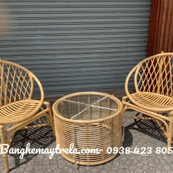 Ghế mây tre cafe 715268