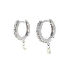 K18WG Bông tai kim cương 0.16CT - Hàng hiệu Chính hãng 869149