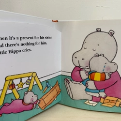 📘Little  Hippo's New baby (a lift-the-flap story) 🦛 527358