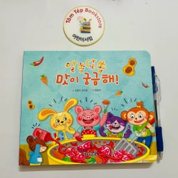 Boardbook tiếng Hàn có file nghe B11 469699