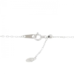 K18WG Hoa Hồng Ruby Dây Chuyền - Hàng hiệu Chính hãng 858865