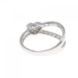 Nhẫn kim cương hình trái tim K18WG 0.2CT - Hàng hiệu chính hãng 851217