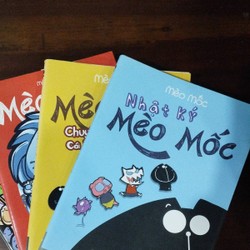 Bộ 4 cuốn truyện màu Mèo Mốc