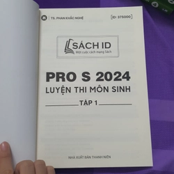 Sách Sinh Pro S 2024 Phan Khắc Nghệ Tập 1 290154