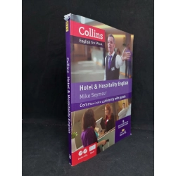 Hotel & Hospitality English Collins mới 90% 2012 có kèm 2 đĩa CD HCM0707