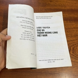 II Sách Lịch Sử: Lược Truyện _ Các Bà Thành Hoàng Làng Việt Nam - 2017 504484
