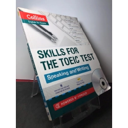 Skills for the Toeic test speaking and writing 2013 mới 80% bẩn nhẹ mỗi sách HPB2808 HỌC NGOẠI NGỮ